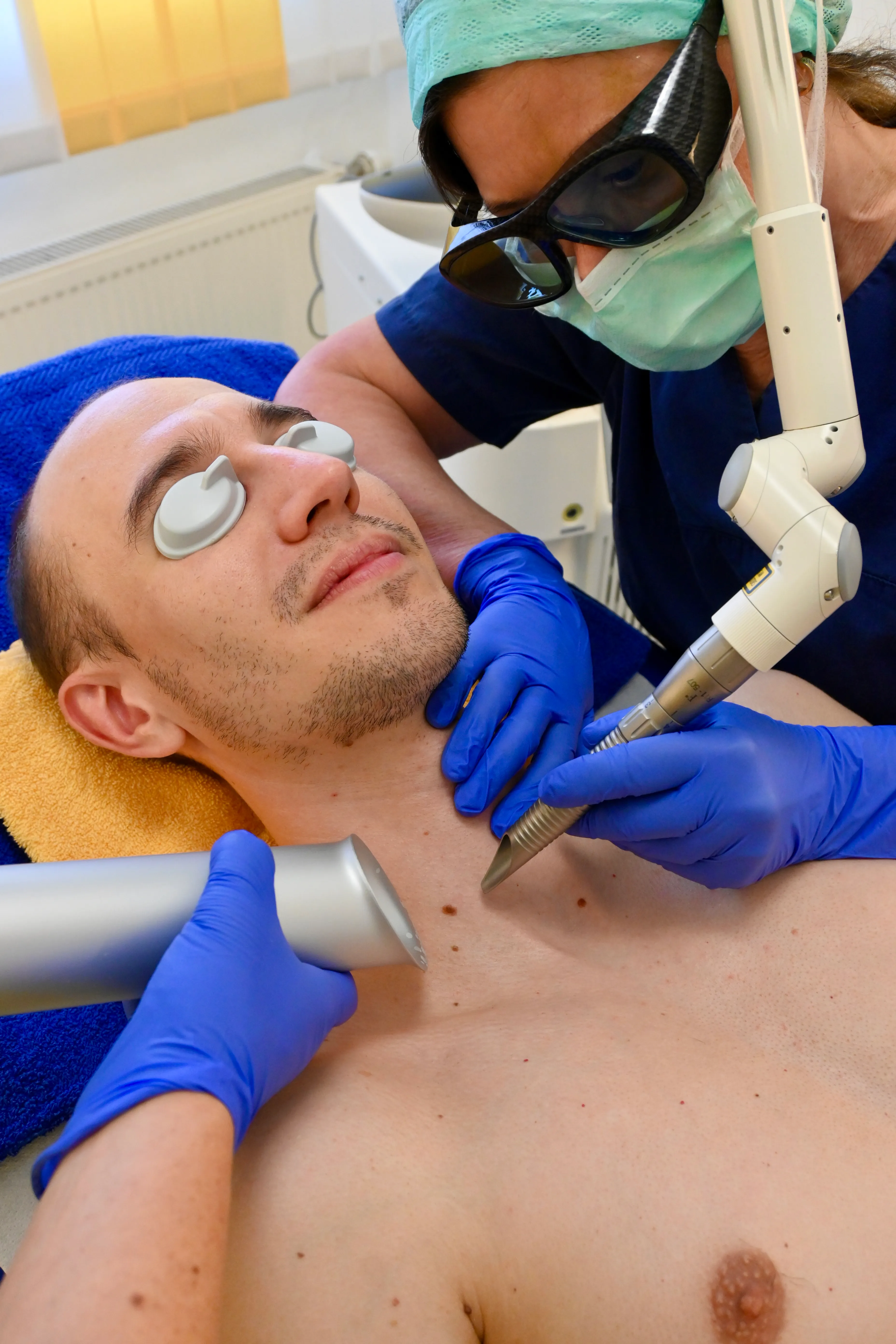 Laserbehandlung in der Ordination