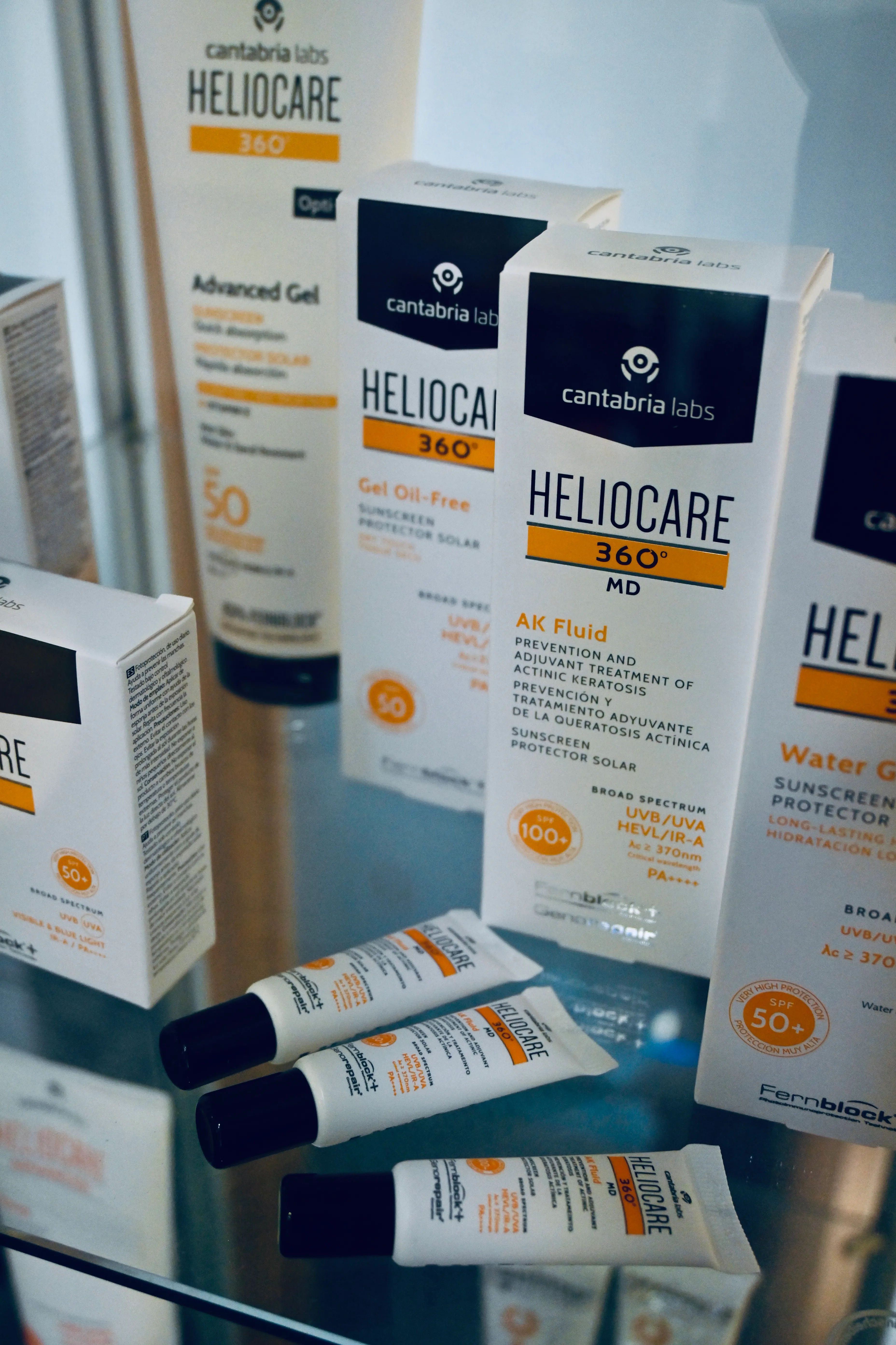 Heliocare Produkte in der Ordination